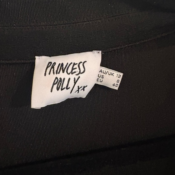 PRINCESS POLLY PARTY TIME MINI WRAP DRESS - Picture 5 of 6